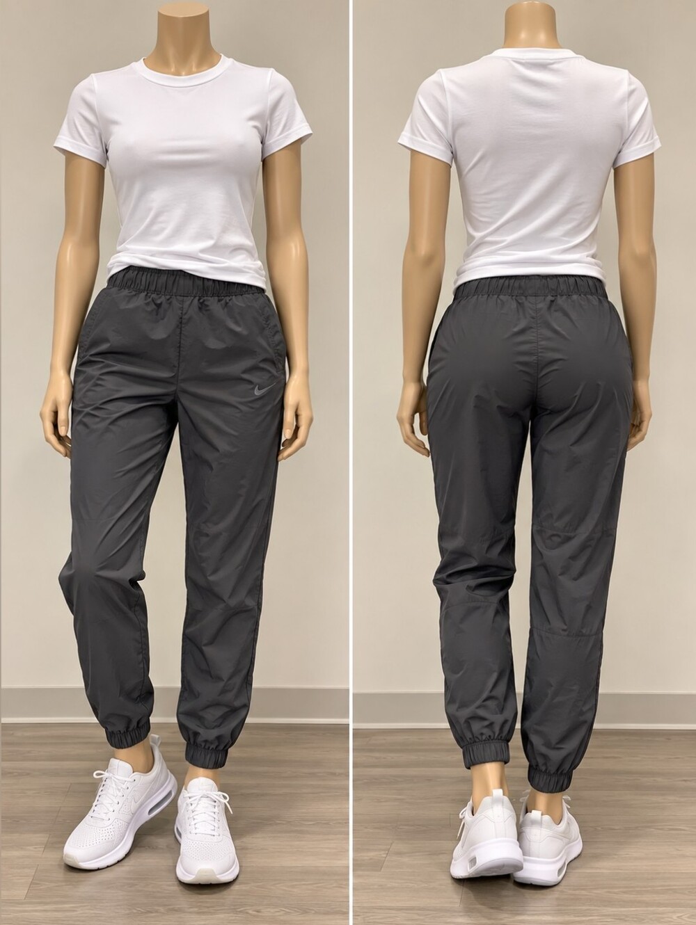 Nike Women's Charcoal Lightweight Track Joggers